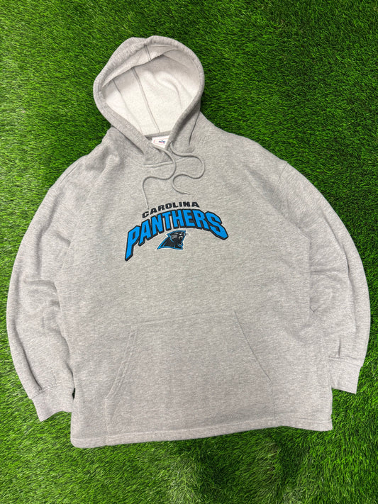 2006 Carolina Panthers Embroidered Wide Hoodie (L)