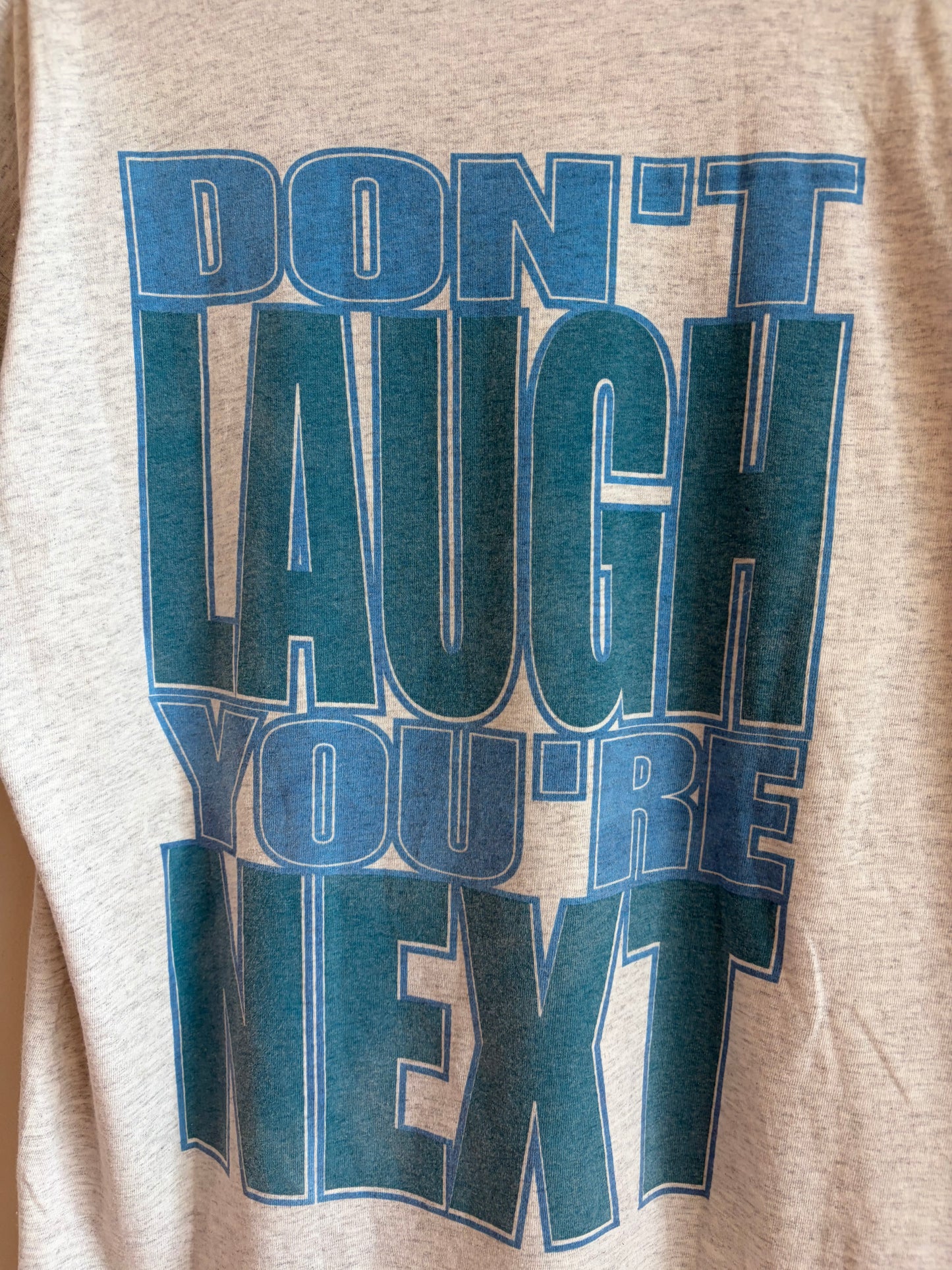 1995 Charlotte Hornets Taz “Don't Laugh You’re Next” Graphic Tee (M)