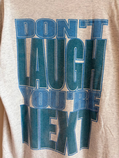 1995 Charlotte Hornets Taz “Don't Laugh You’re Next” Graphic Tee (M)