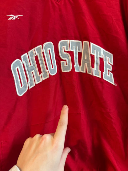 90s Ohio State Reebok Windbreaker (L)