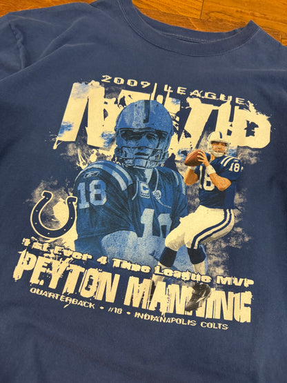 2009 Indianapolis Colts Peyton Manning Tee (XXL)