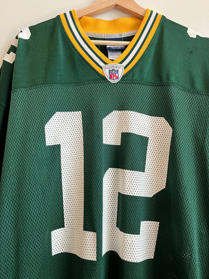 00s Green Bay Packers Aaron Rodgers Home Jersey (XL)