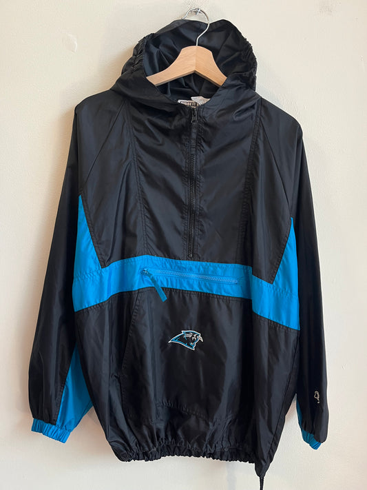 00s Carolina Panthers Hibbett Sports Windbreaker (Youth XL)