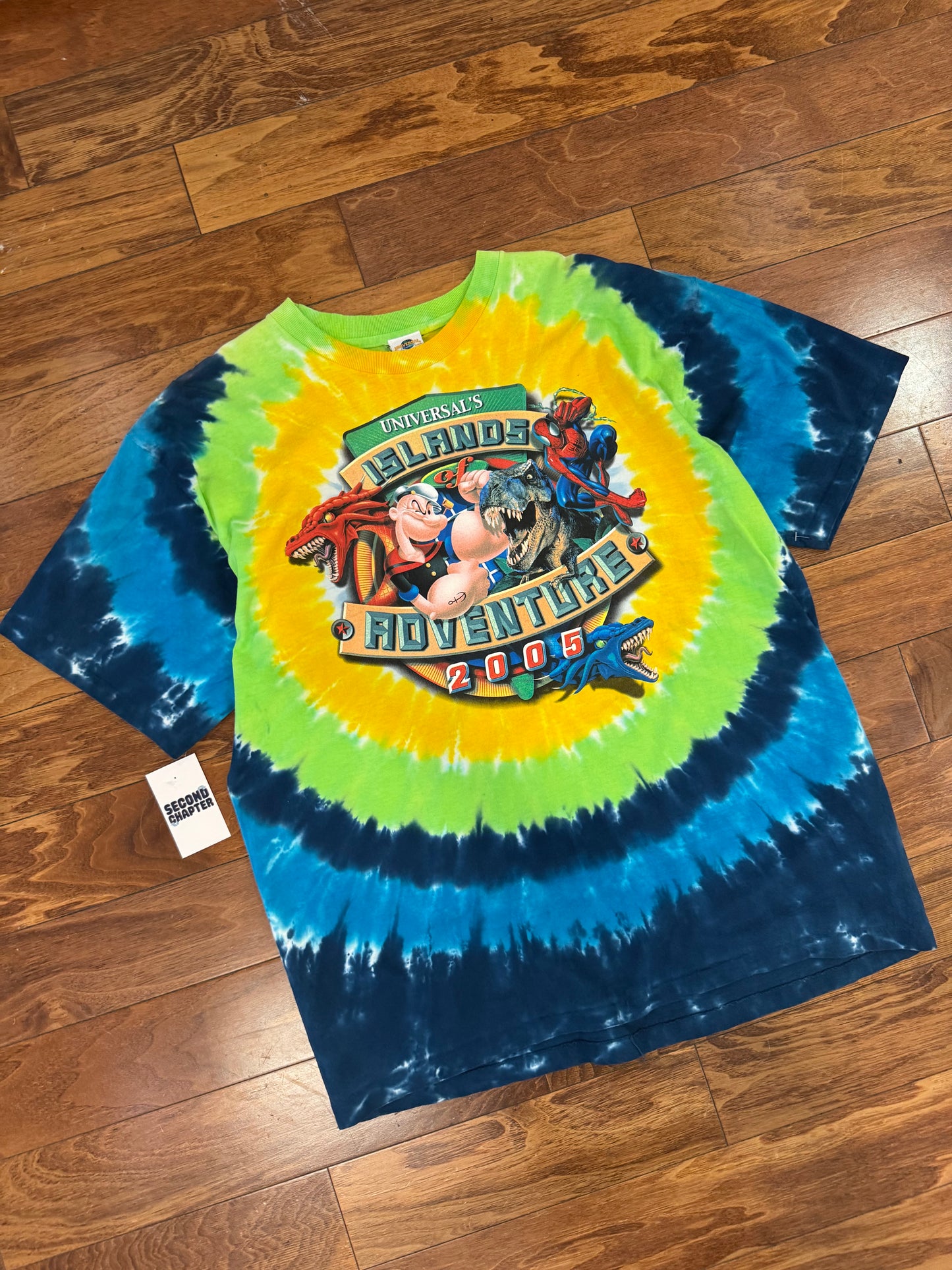 2005 Universal's Islands Adventure Graphic Tee (XL)