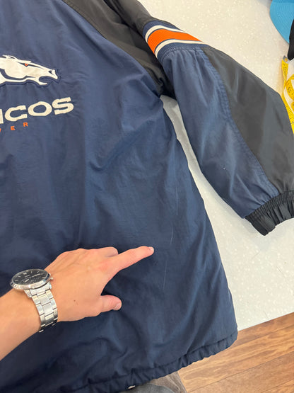 90s Denver Broncos Starter Puffer Jacket (L)