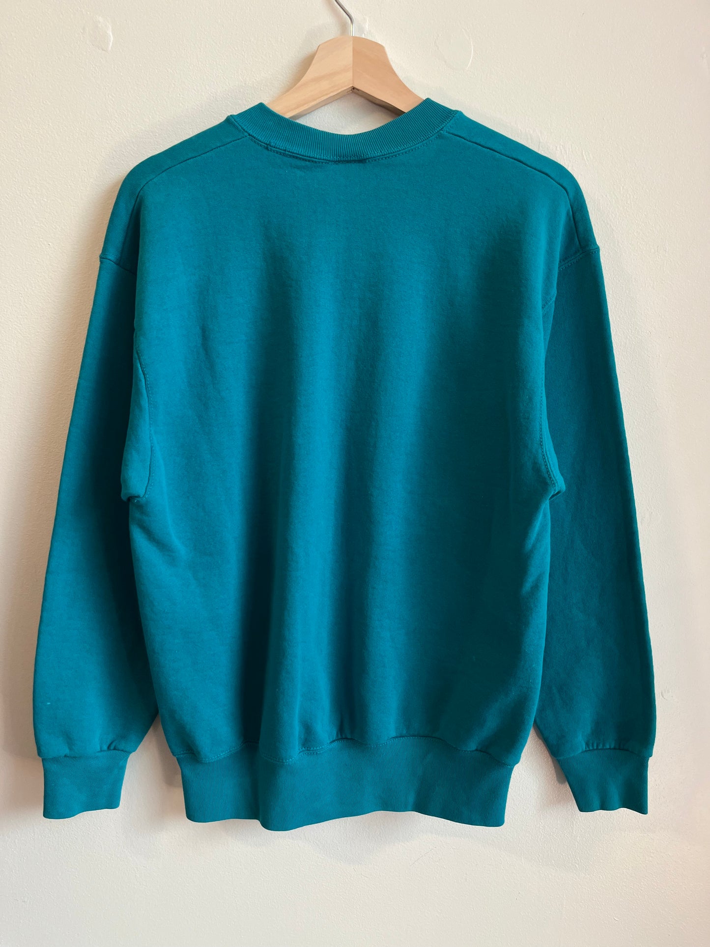 1995 Miami Dolphins Teal Pro Player Helmet Crewneck (M)