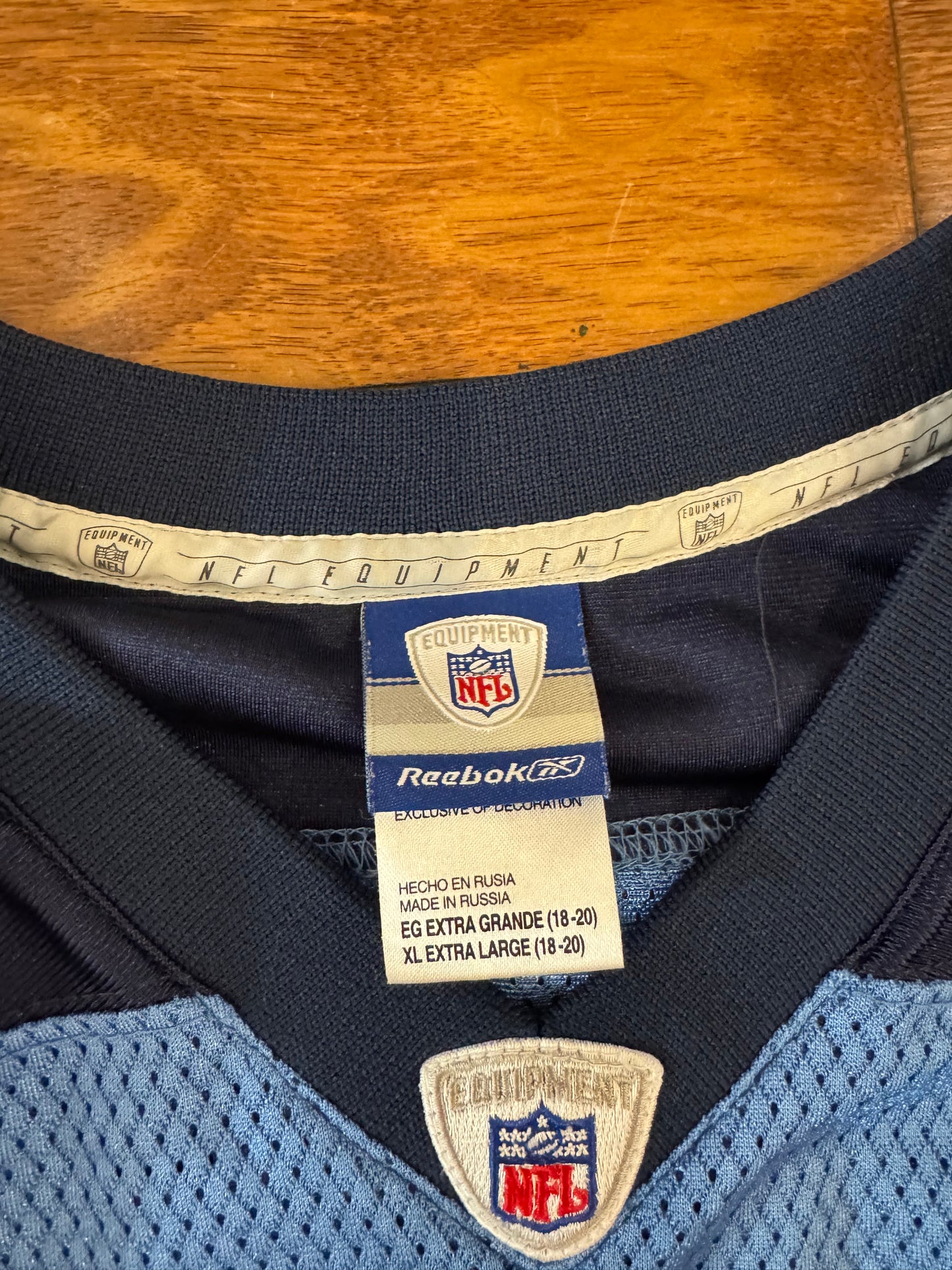 00s Steve McNair Tennessee Titans Jersey (Youth XL)