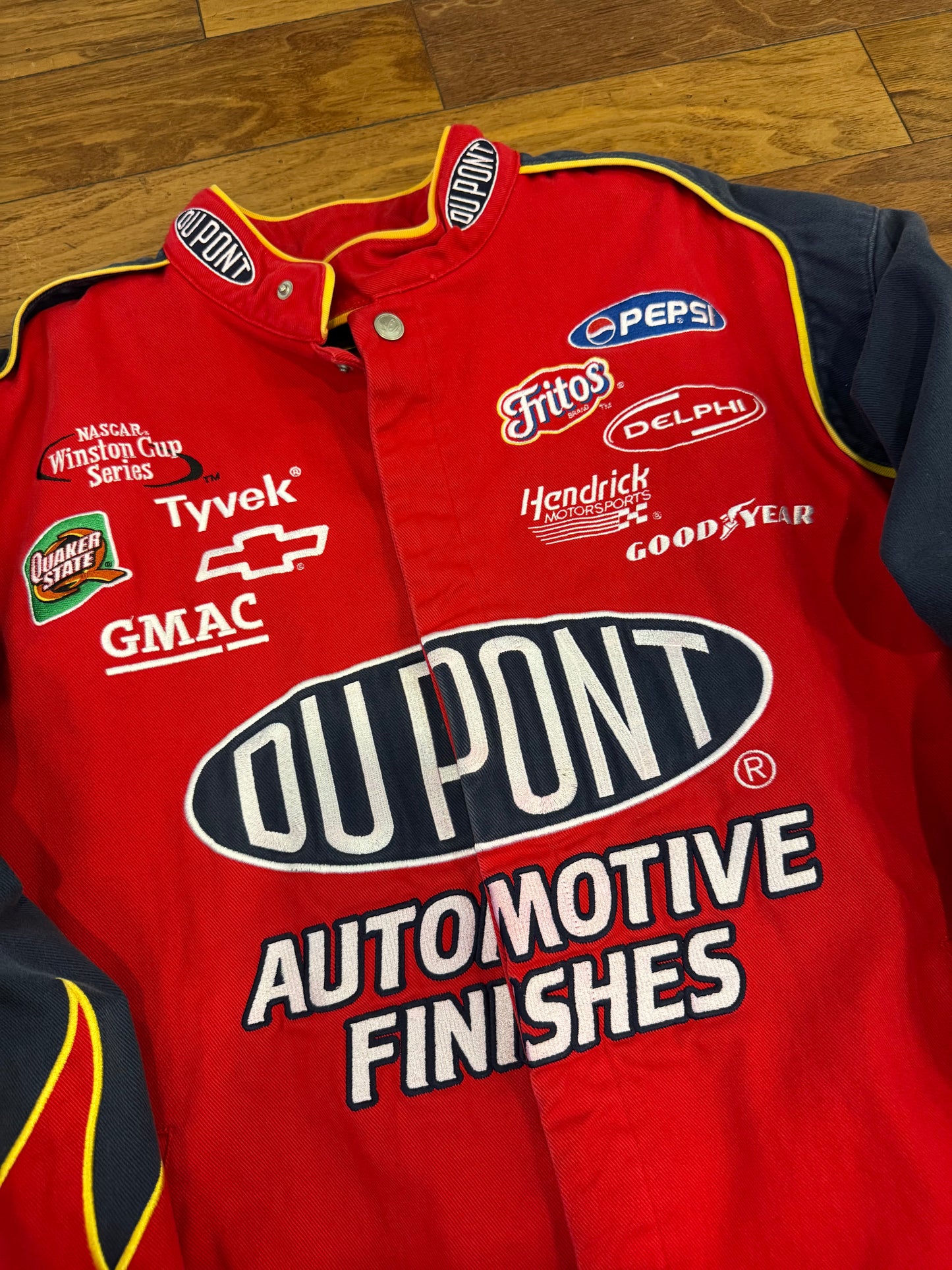 90s Nascar Dupont Flames Racing Jacket (XL)