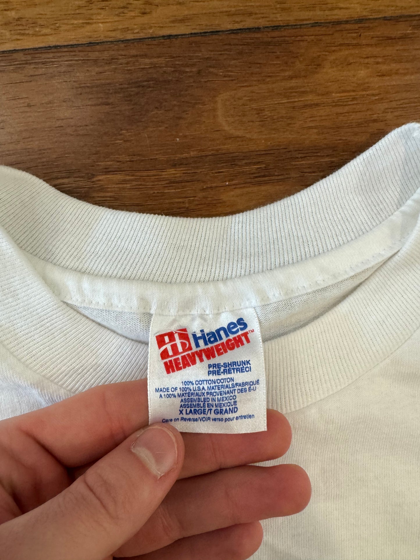 1993 Nascar Mellow Yellow Hanes Graphic Tee (XL)