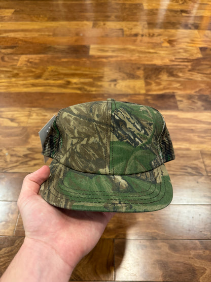 80s Camo Realtree Trucker Hat (OS)