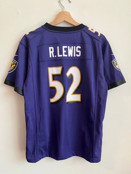 Baltimore Ravens Super Bowl XLVII Ray Lewis Youth Jersey (Youth XL)