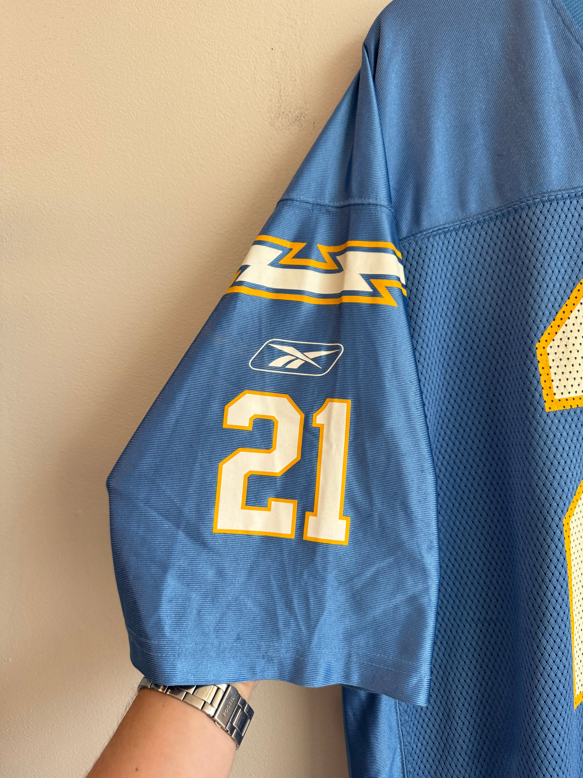 00s San Diego Chargers LaDainian Tomlinson Powder Blue Jersey (XL)