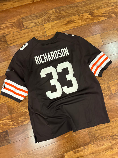 Cleveland Browns Trent Richardson #33 Nike Jersey (XL)