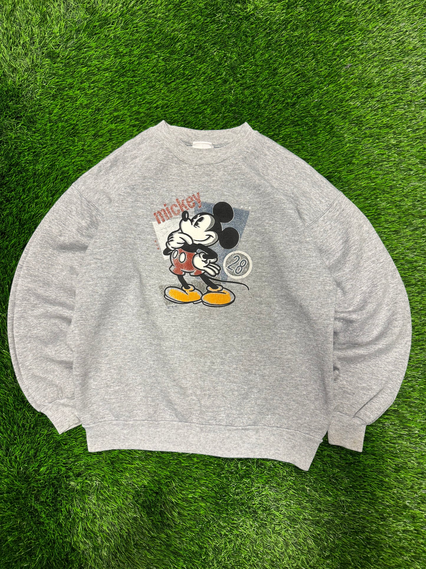 90s Mickey Mouse Disney Graphic Crewneck (M)