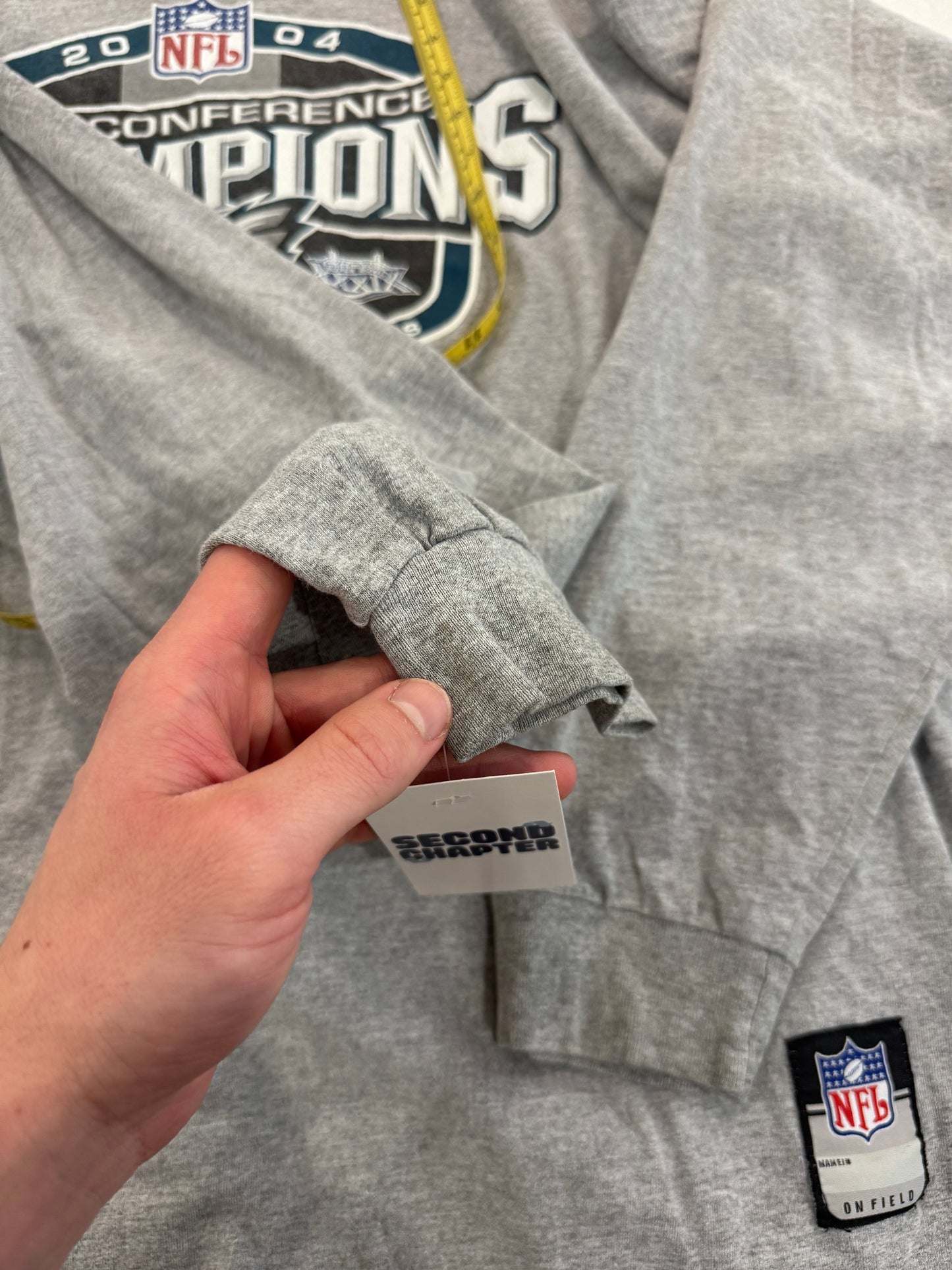 2004 Philadelphia Eagles NFC Champs Long-Sleeve Shirt (XL)