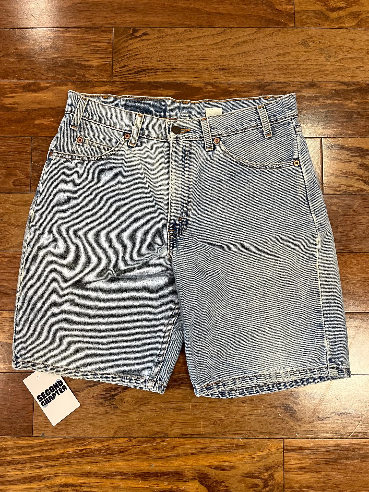 1998 Levi's 550 White Tab Shorts (32)