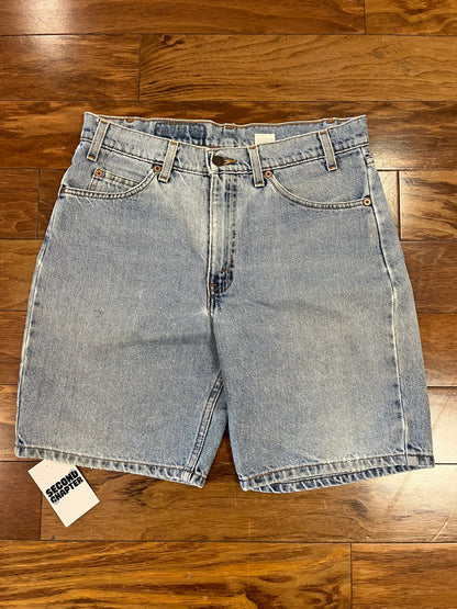 1998 Levi's 550 White Tab Shorts (32)