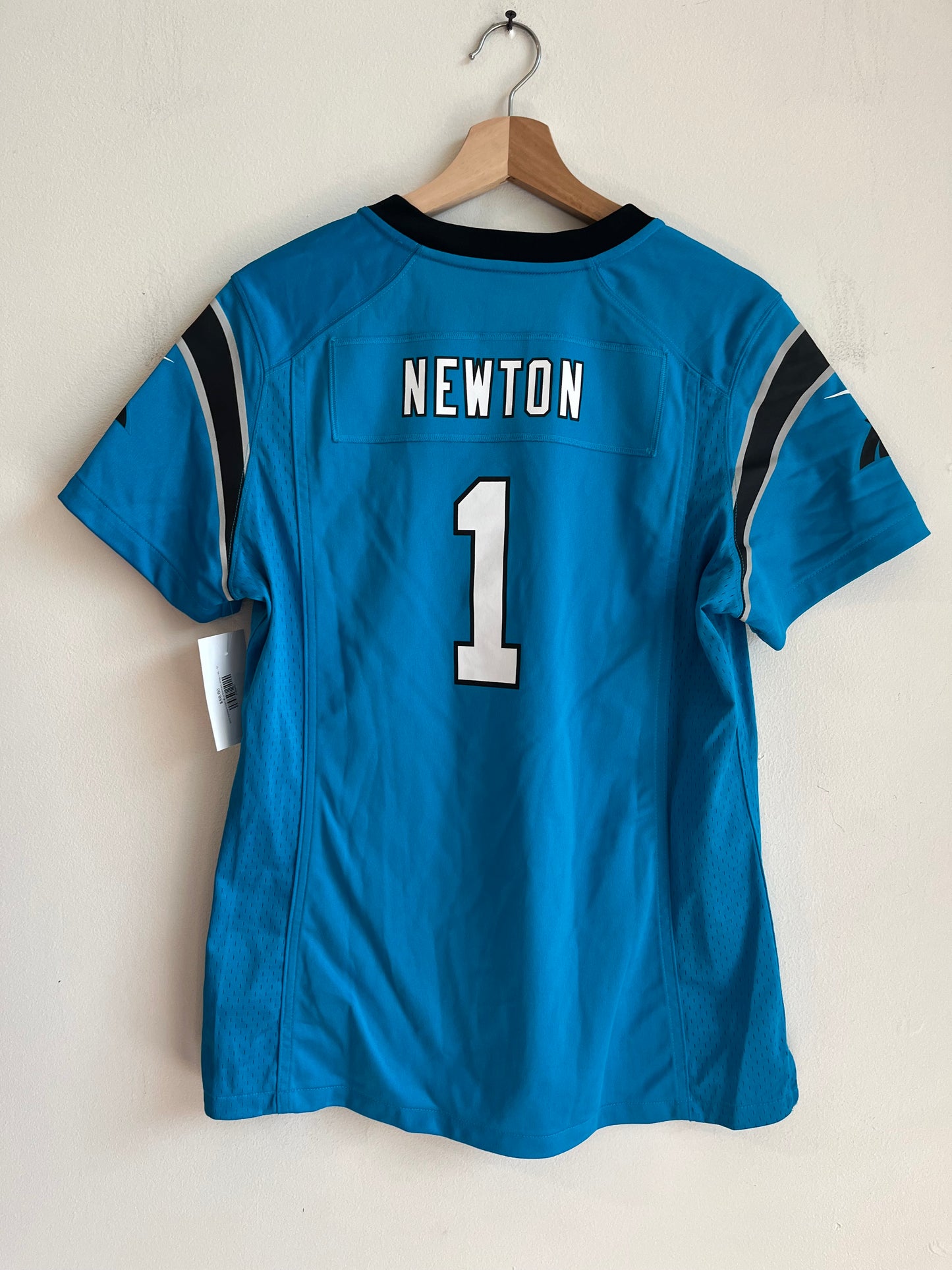 2015 Carolina Panthers Cam Newton Blue Jersey (Women’s L)