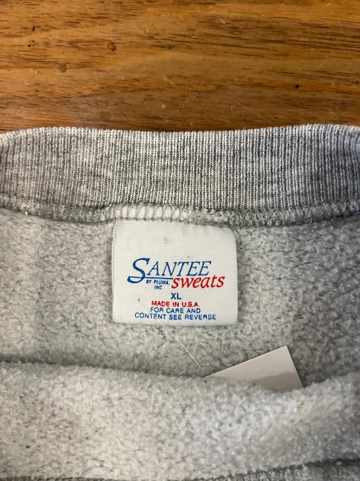 80s Mickey Mouse Disney Santee Grey Crewneck (XL)