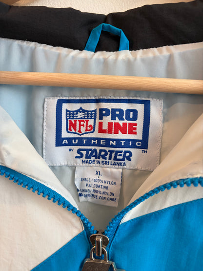90s Carolina Panthers Pro Line Starter Blue Windbreaker (XL)
