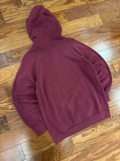 80s Washington Redskins Spell Out Helmet Logo 7 Hoodie (M)