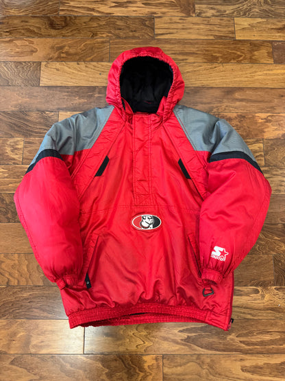 90s Georgia Bulldogs Vintage Starter Puffer Jacket (XL)