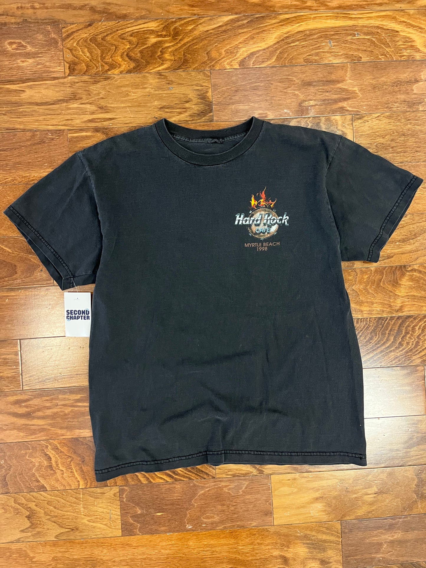 1998 Hard Rock Rock & Roll Flames Tee (L)