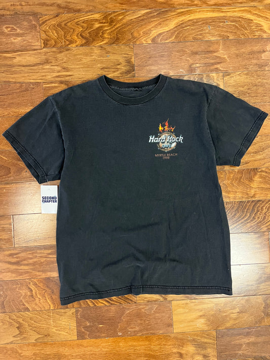 1998 Hard Rock Rock & Roll Flames Tee (L)