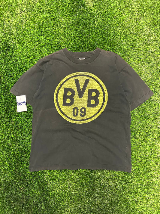 90s Vintage Nike Borussia Dortmund BVB Soccer Oversized Tee (M)