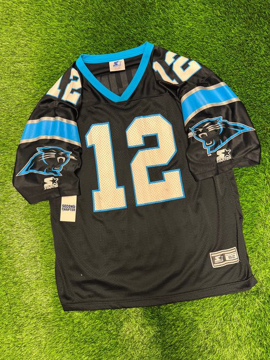 1995 Carolina Panthers Kerry Collins #12 Starter Jersey (XL)