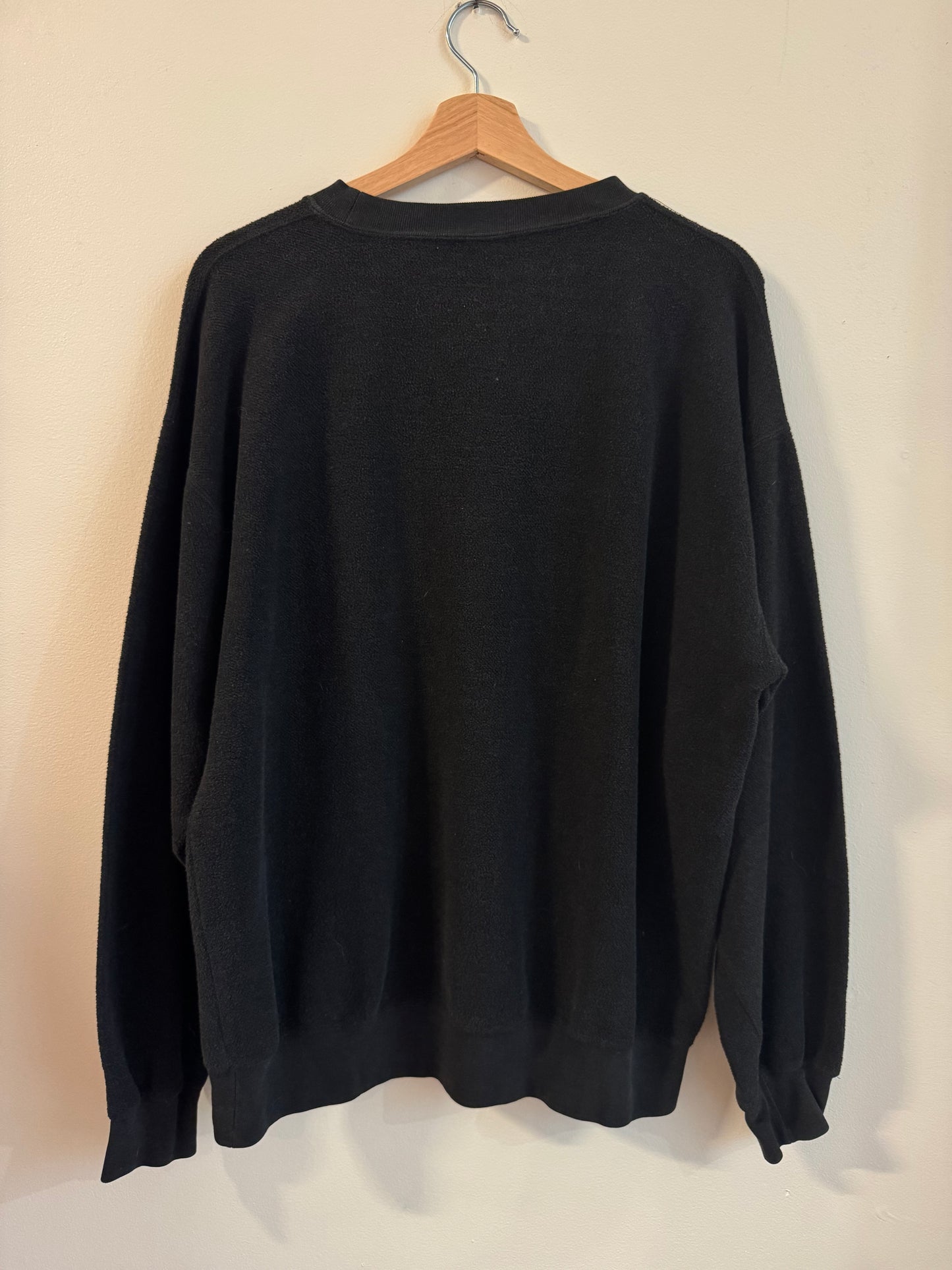 90s Carolina Panthers Riddell Fleece Embroidered Crewneck (XL)
