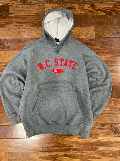 90s Nike NC State Embroidered Hoodie (XXL)