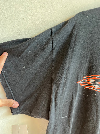 2001 Harley Davidson Paint Splatter Atlantic City Tee (XL)