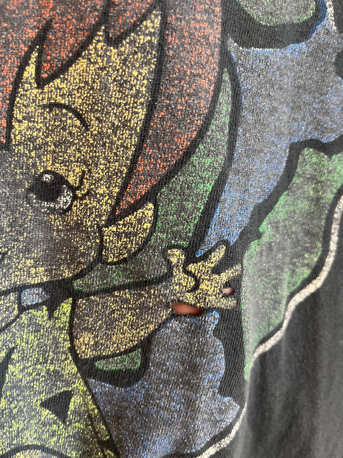 1994 The Flintstones Pebbles and Bam-Bam Distressed Faded Tee (L)