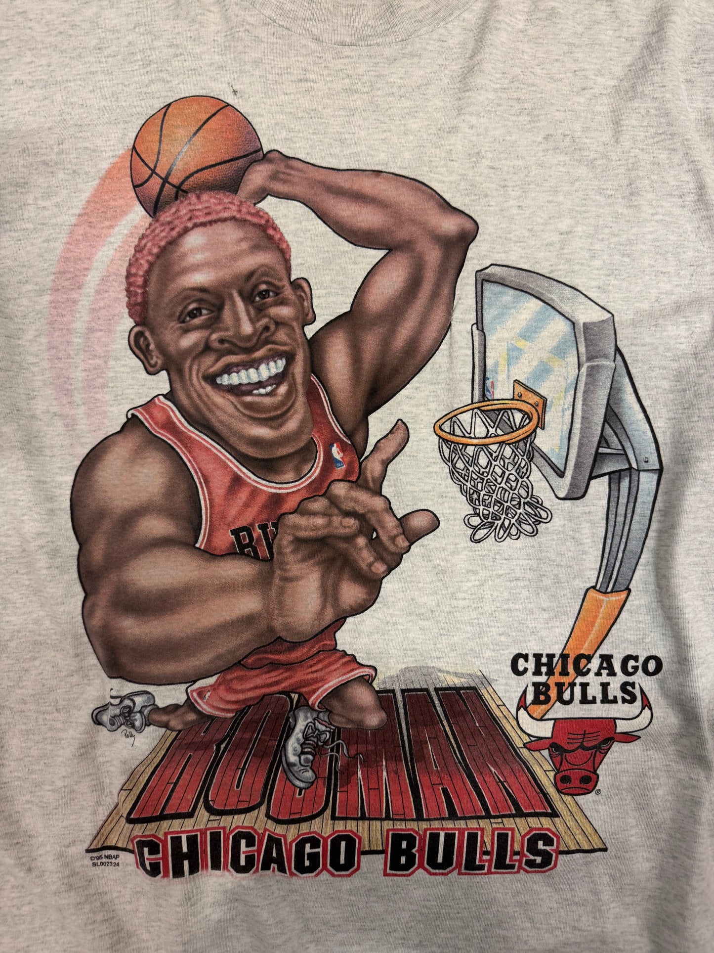 1995 Chicago Bulls Dennis Rodman Big Face Tee (XL)