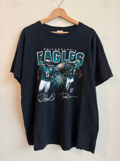 00s Philadelphia Eagles McNabb & Owens Tee (XL)