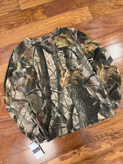 00s Realtree Hardwoods Camo Long-Sleeve (S)