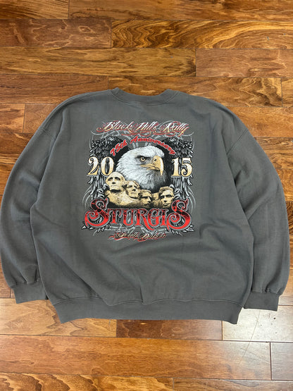2015 Sturgis Black Hills Rally Biker Crewneck (XXL)