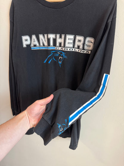 2010s Carolina Panthers Black Long Sleeve (M)