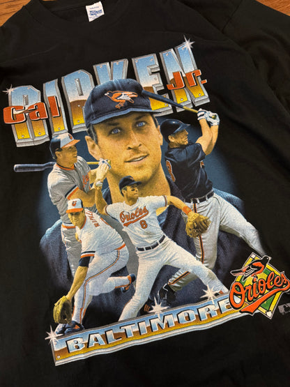 1995 Cal Ripken Jr. Salem Baltimore Orioles Deadstock Vintage MLB Tee (XL)