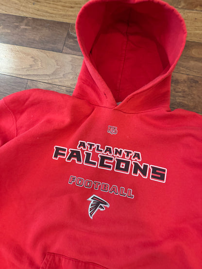 00s Atlanta Falcons Spell Out NFL Hoodie (XL)