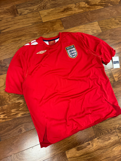 England National Team Away Jersey Umbro 2010-2012 Kit (XXL)