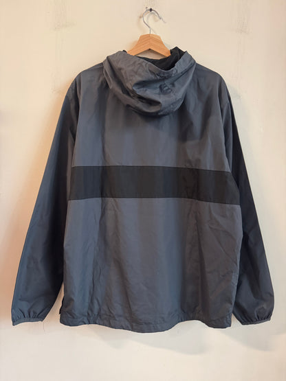 00s Appalachian State University Grey & Black Sport-Tek Windbreaker (L)