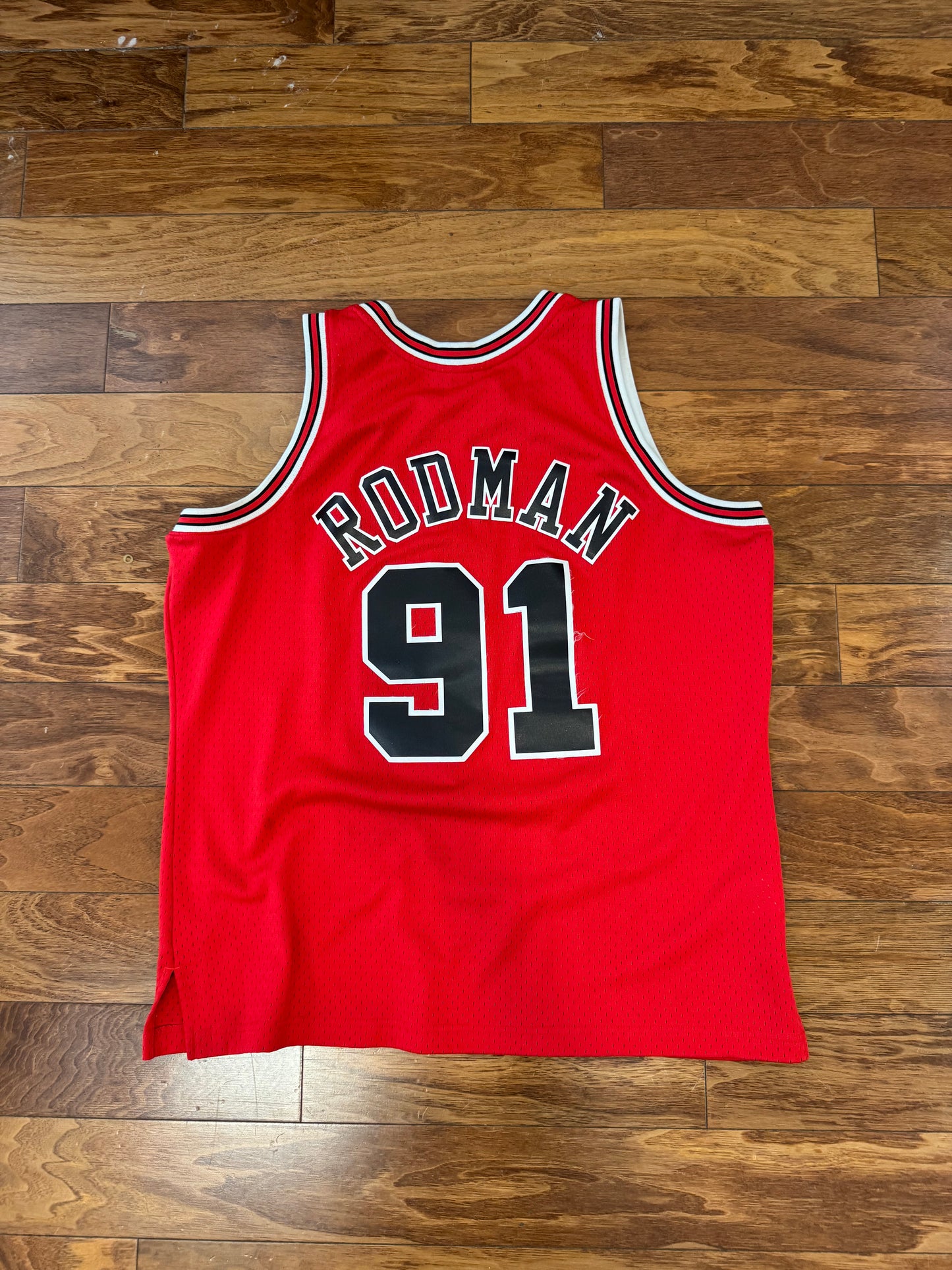Chicago Bulls Dennis Rodman Mitchell & Ness Jersey (XL)