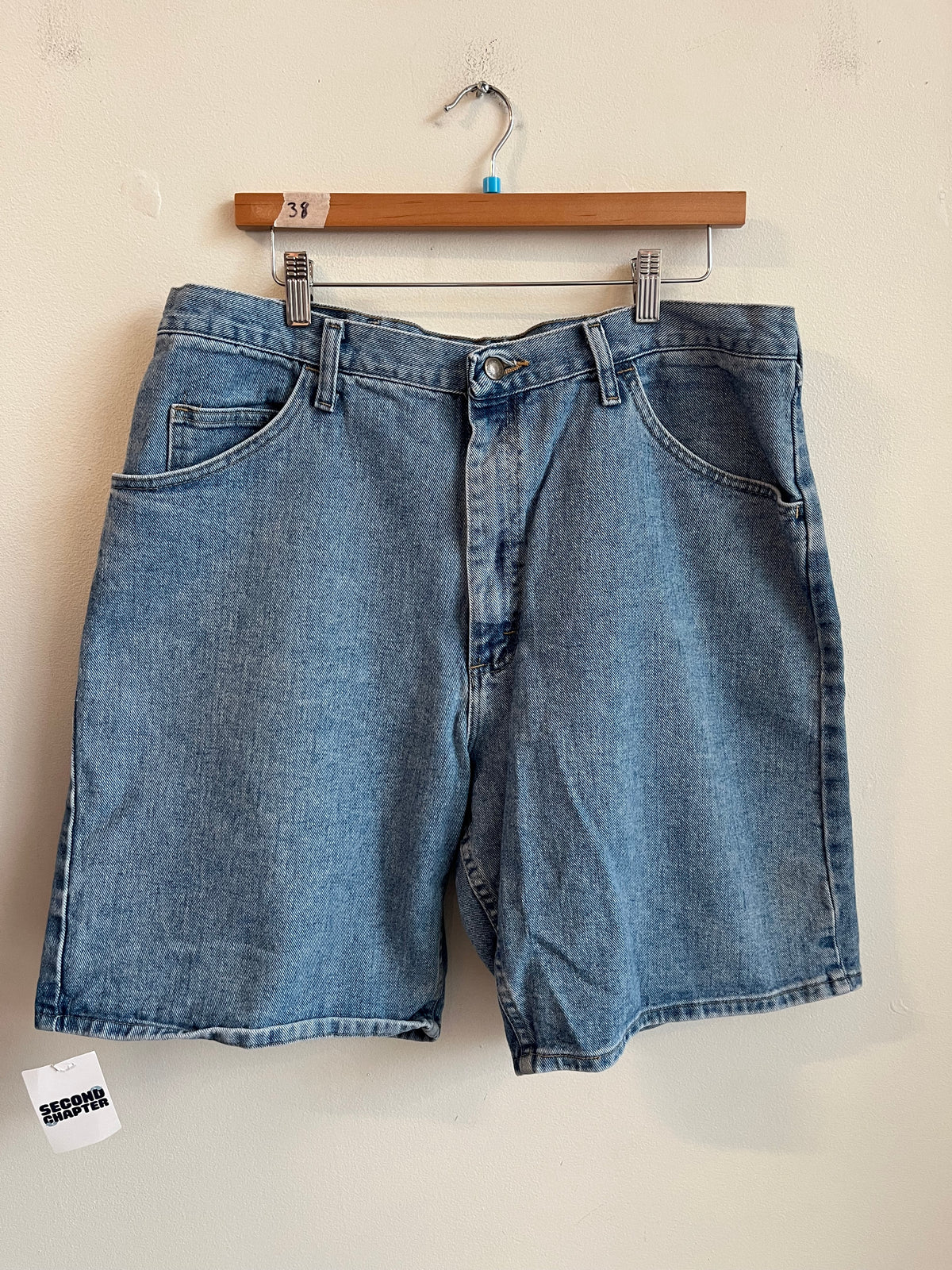 00s Wrangler Blue Jean Shorts (38)