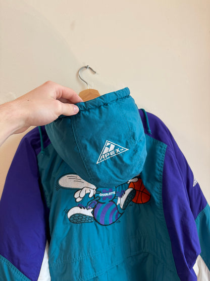 90s Charlotte Hornets Apex Puffer Jacket (L)