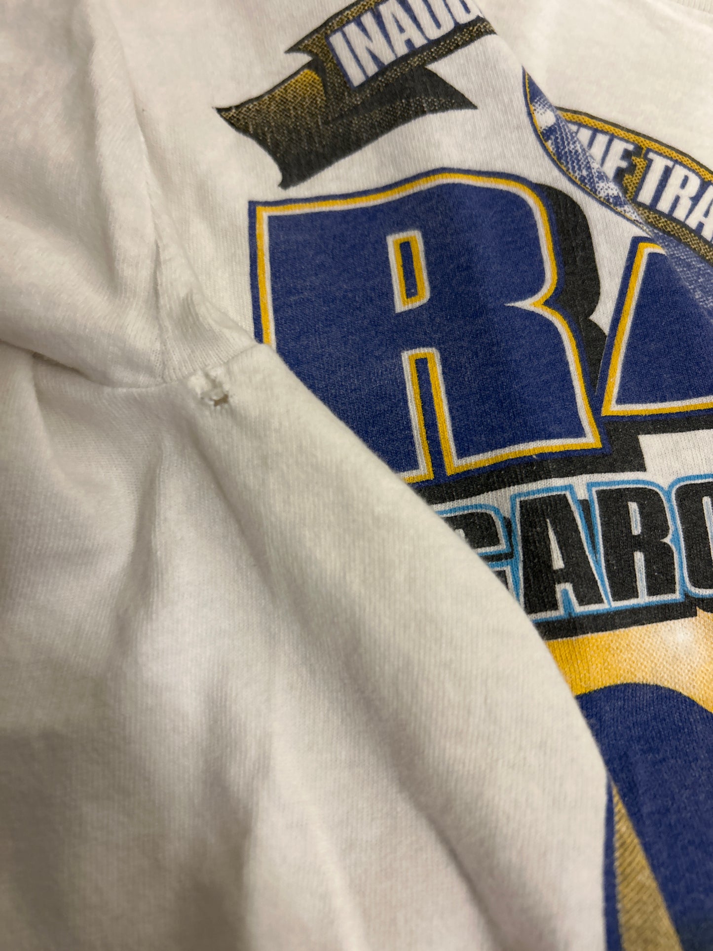 1995 Rams v Panthers Inaugural Game Tee (L)