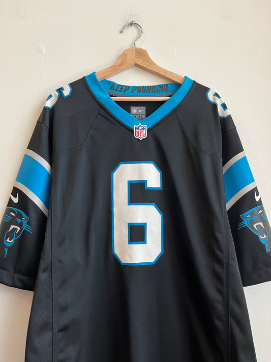 2022 Carolina Panthers Baker Mayfield #6 Home Nike Jersey (XXL)