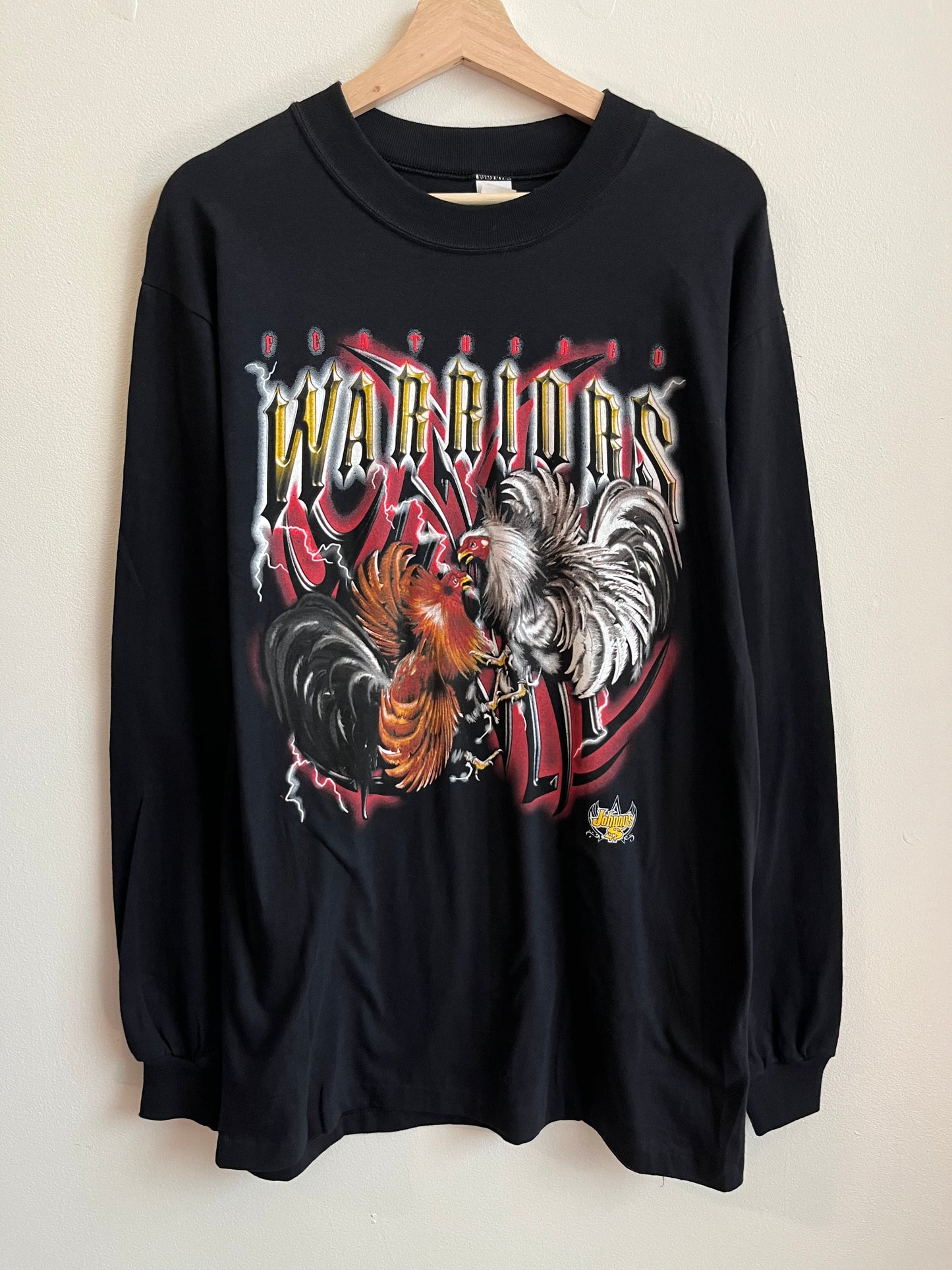 00s Feathered Warriors Johnny's Long Sleeve Shirt (L)