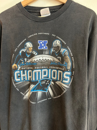 2003 Carolina Panthers NFC Champions Delhomme & Peppers Long Sleeve (L)